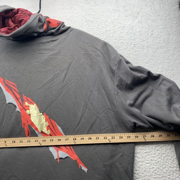 ThinkGeek Hoodie Mens 3XL Sweatshirt Zombie Walking Dead Brain Video Games Nerd - Picture 12 of 15